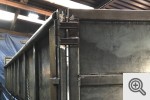 Pojemnik pod hak z klapodrzwiami budowa