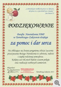 Podziękowania, 4